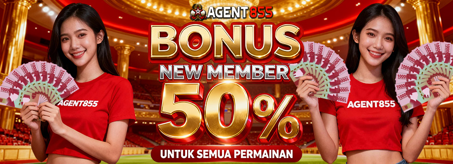 BONUS MEMBER BARU 50%