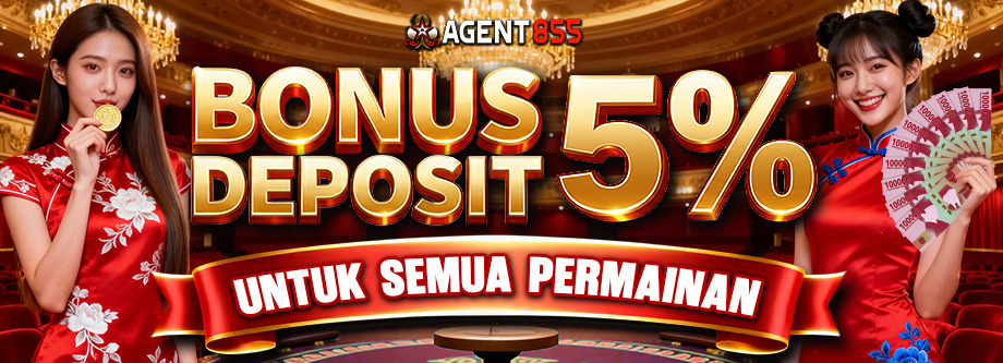BONUS SETIAP DEPOSIT 5%