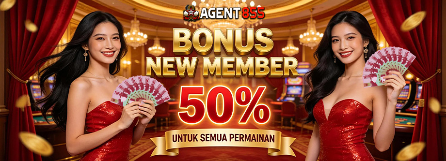 BONUS MEMBER BARU 50%