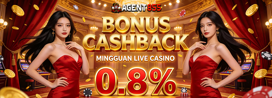 Komisi Live casino 0,8%